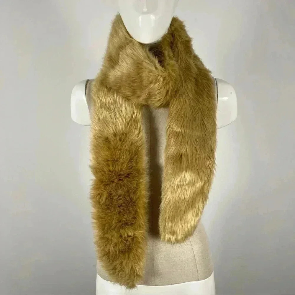 Joe Fresh faux fur teddy scarf